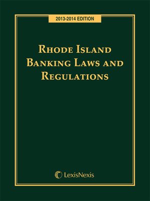 cover image of Rhode Island Banking Laws and Regulations